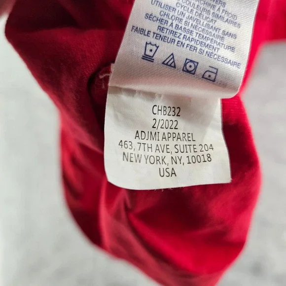 Champion T Shirt Red Authentic Athleticwear Size Youth Small EUC - Picture 6 of 6